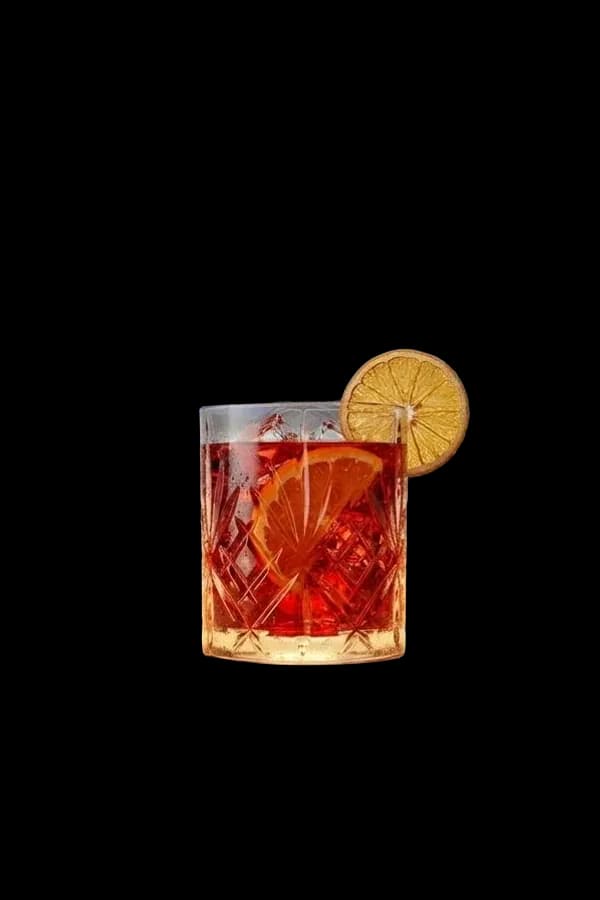 Negroni cocktail on Peristil Square, Café & Restaurant Lvxor Split