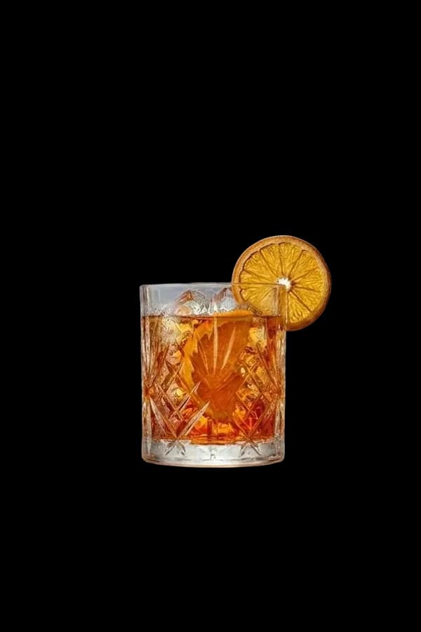 Old Fashioned cocktail on Peristil Square, Café & Restaurant Lvxor Split