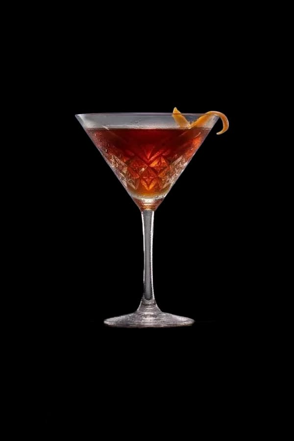 Rob Roy cocktail on Peristil Square, Café & Restaurant Lvxor Split