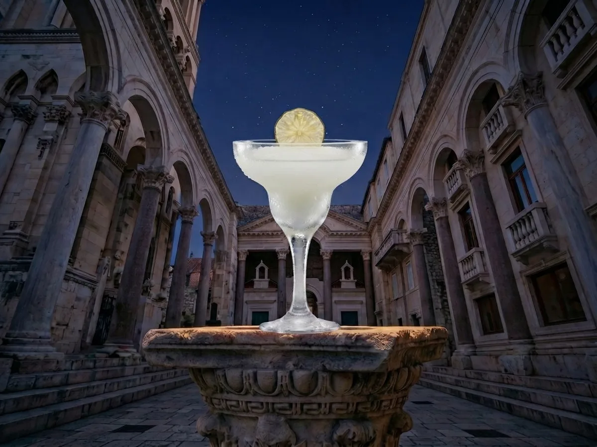 Koktel Frozen Margarita na Peristilu, Café & Restaurant Lvxor Split