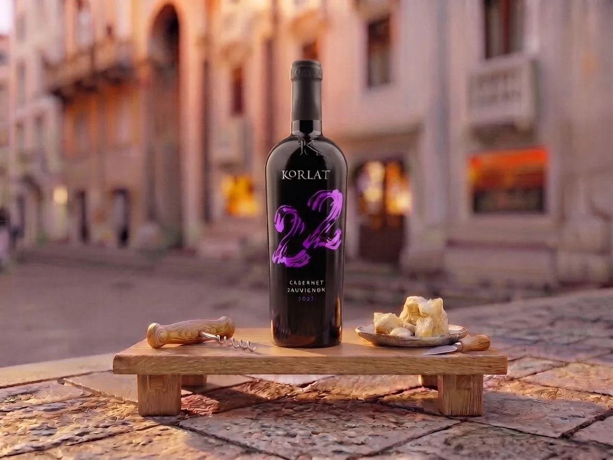 Korlat Cabernet Sauvignon, boca 0,75 l na Peristilu, Café & Restaurant Lvxor Split
